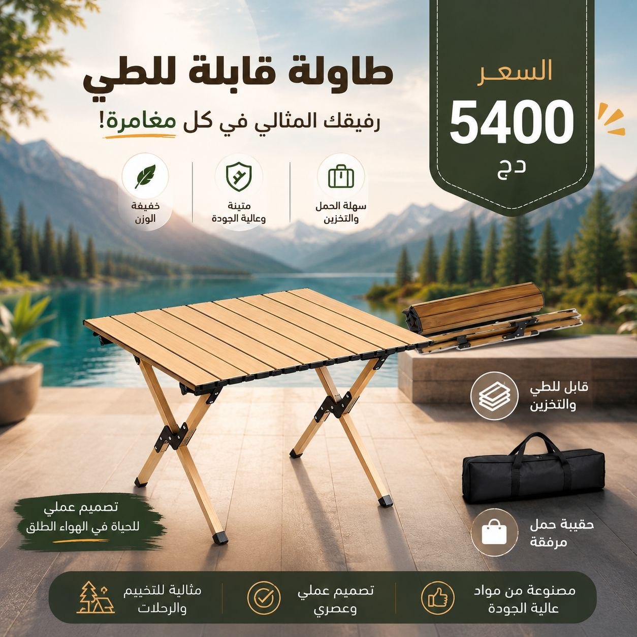 طاولة رحلات